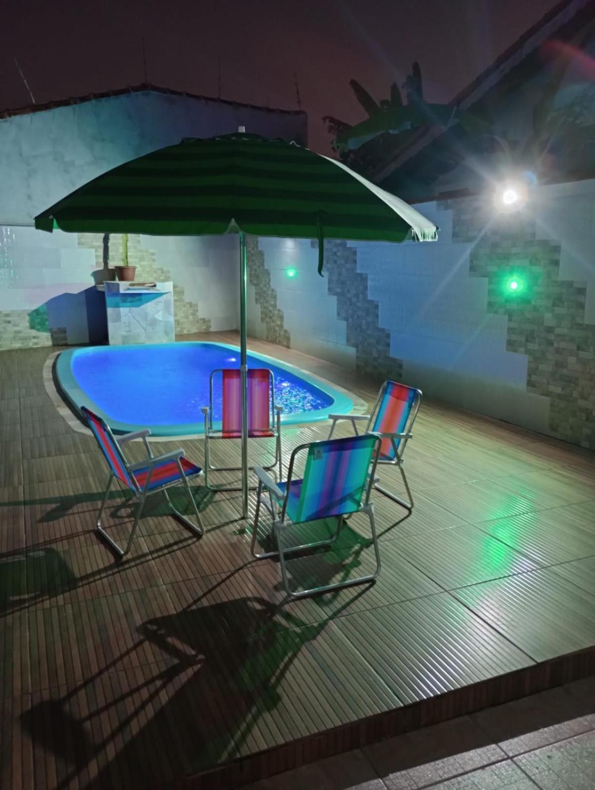 Casa Na Praia Com Piscina E Churrasqueira Itanhaém Extérieur photo
